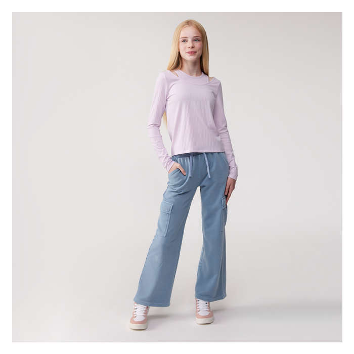 Kid Girls' Knit Cargo Pant